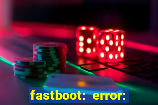 fastboot: error: failed to identify current slot