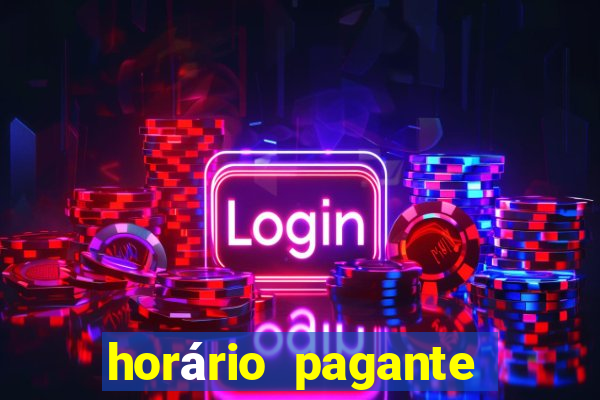 horário pagante fortune ox