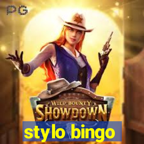 stylo bingo