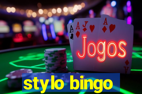 stylo bingo