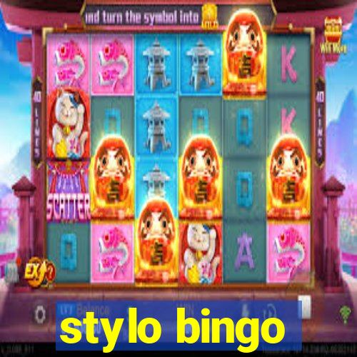 stylo bingo