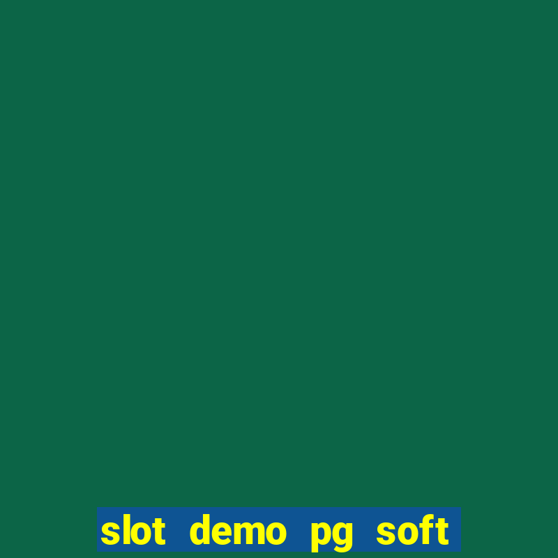 slot demo pg soft gratis tigre