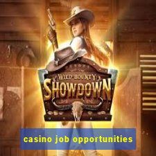 casino job opportunities