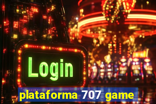 plataforma 707 game