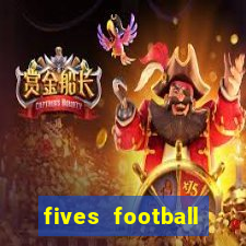 fives football court size