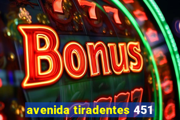 avenida tiradentes 451