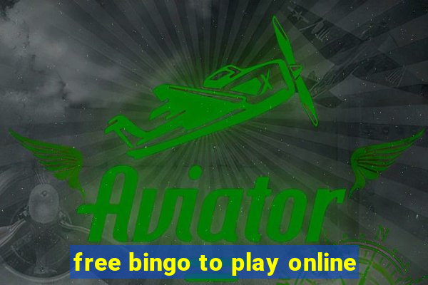 free bingo to play online