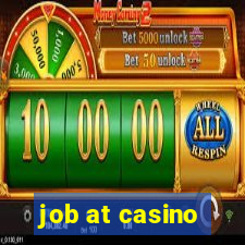 job at casino