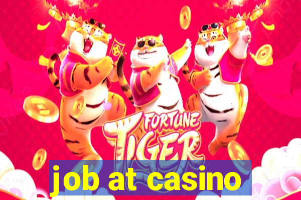 job at casino