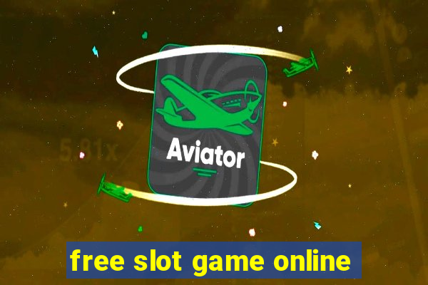 free slot game online