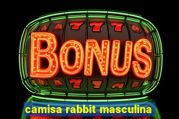 camisa rabbit masculina