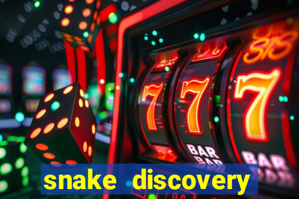 snake discovery bingo card