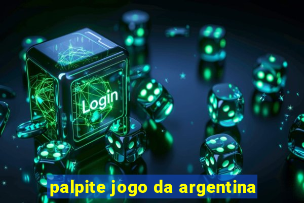 palpite jogo da argentina