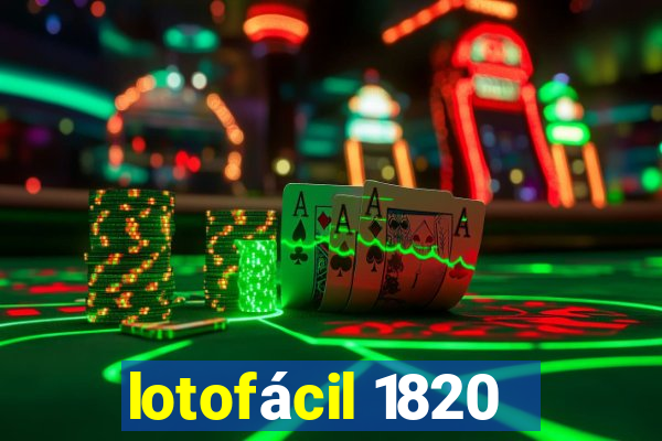 lotofácil 1820