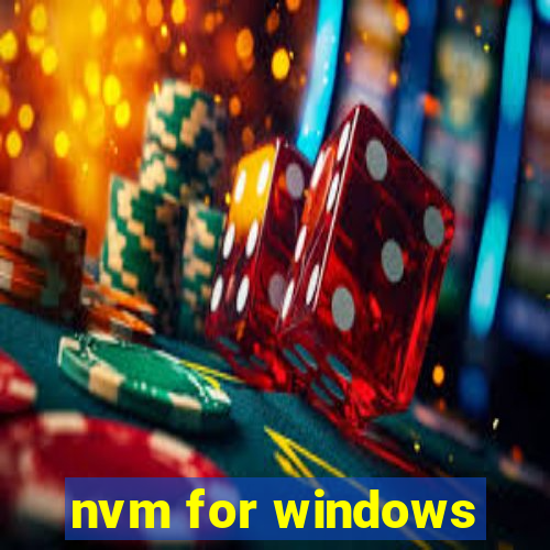 nvm for windows