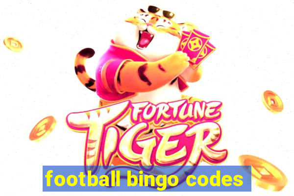 football bingo codes