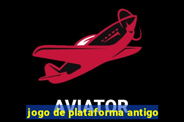 jogo de plataforma antigo