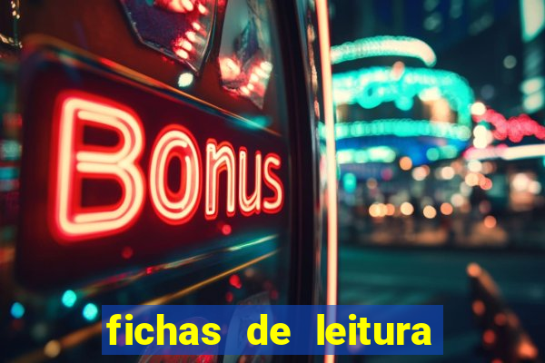 fichas de leitura pdf grátis