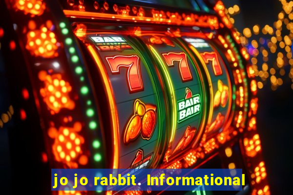 jo jo rabbit. Informational