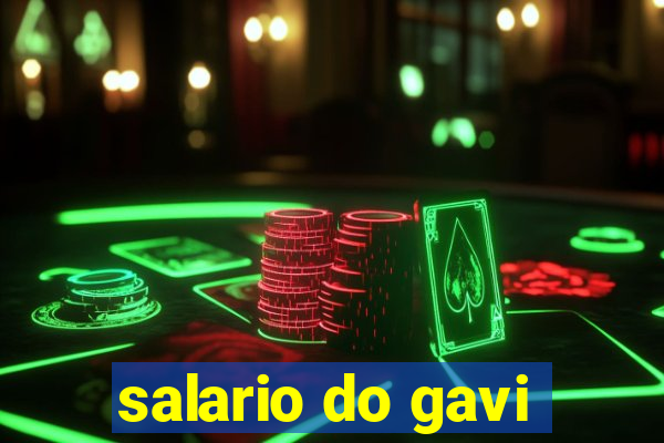 salario do gavi