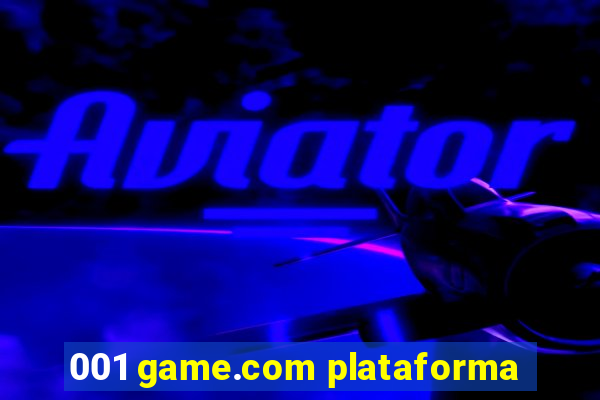 001 game.com plataforma