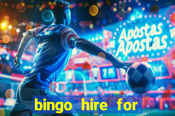 bingo hire for parties leigh