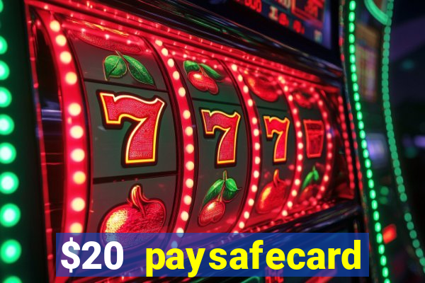 $20 paysafecard deposit bonus casino nz