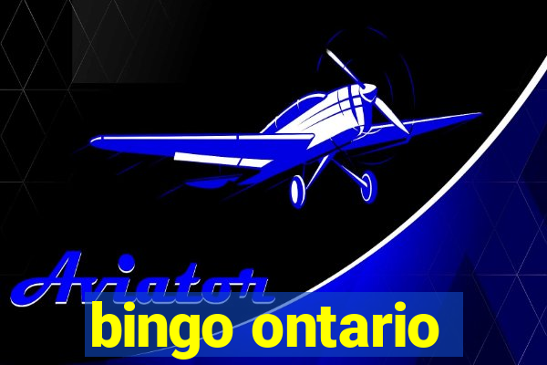 bingo ontario