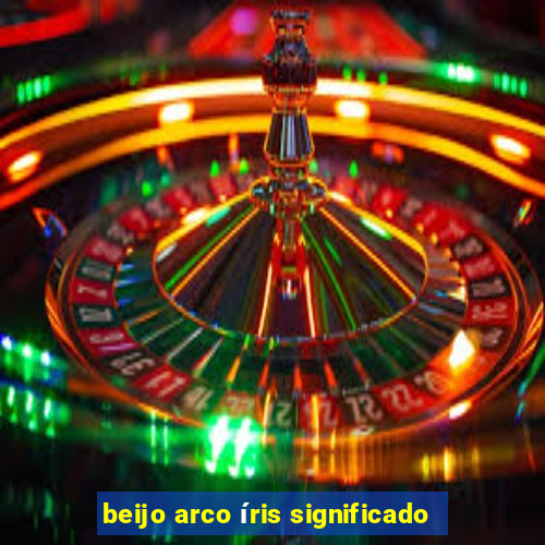 beijo arco íris significado