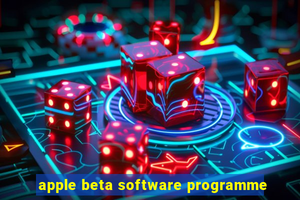 apple beta software programme