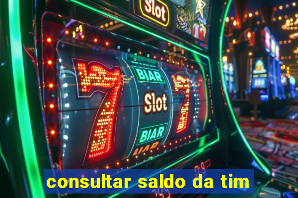 consultar saldo da tim