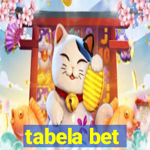 tabela bet