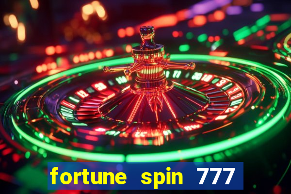 fortune spin 777 paga mesmo