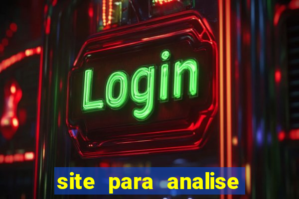 site para analise de jogos