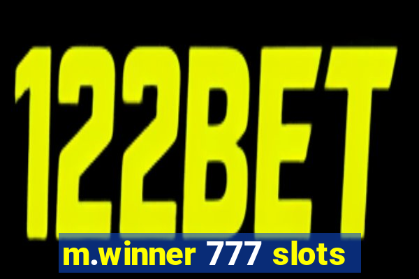 m.winner 777 slots