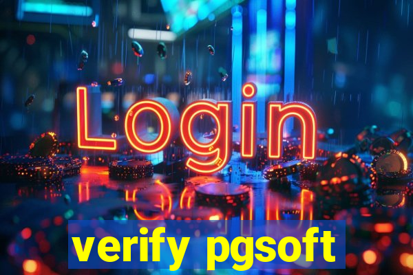 verify pgsoft