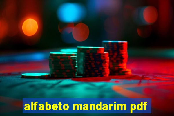 alfabeto mandarim pdf