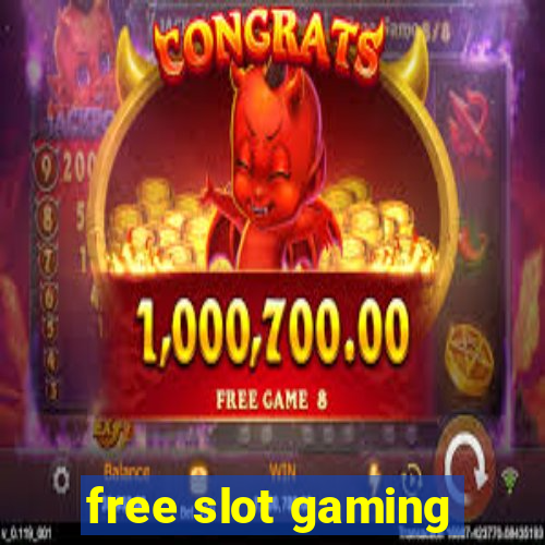 free slot gaming