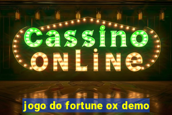 jogo do fortune ox demo