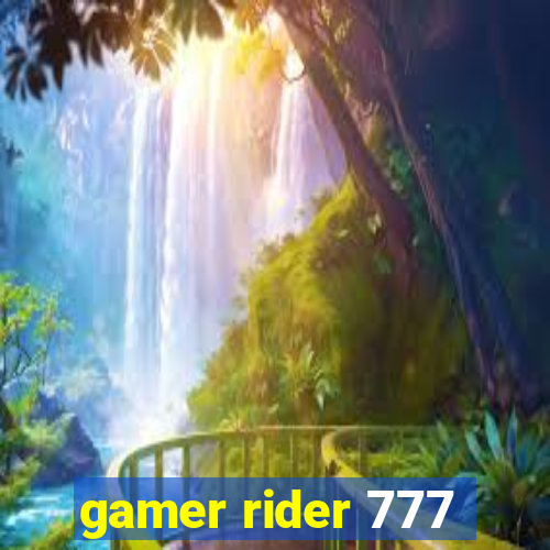 gamer rider 777