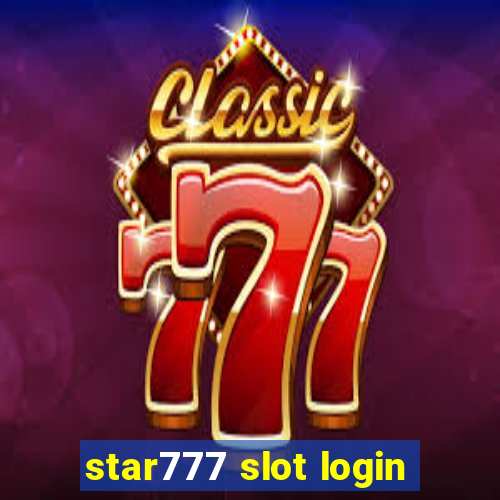 star777 slot login