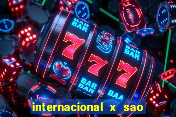 internacional x sao paulo palpites