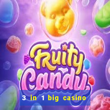 3 in 1 big casino game set