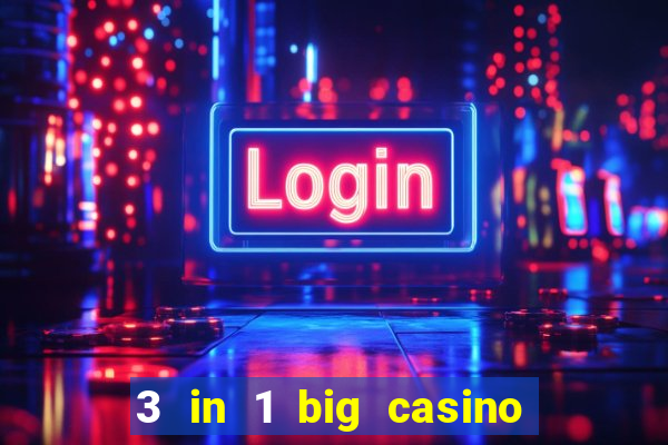 3 in 1 big casino game set