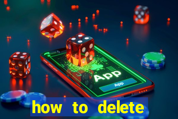 how to delete account in bingo plus