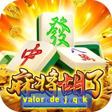 valor de j q k en blackjack