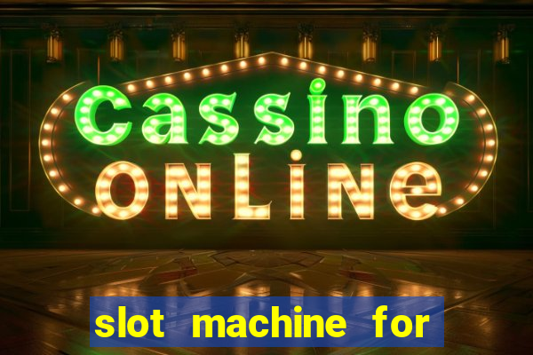 slot machine for real money