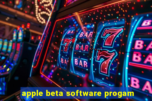 apple beta software progam