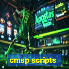 cmsp scripts