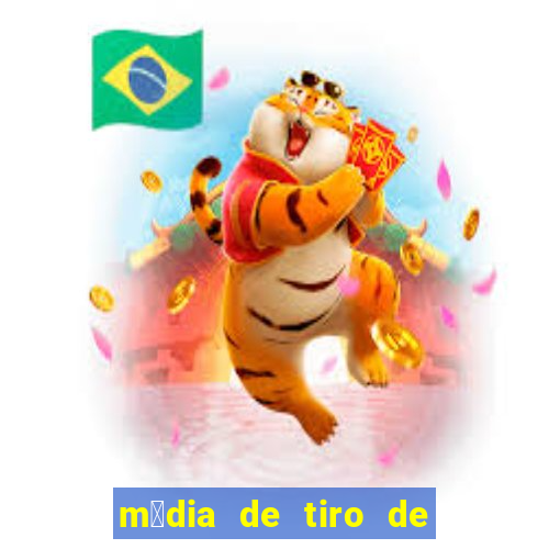 m茅dia de tiro de meta por jogo